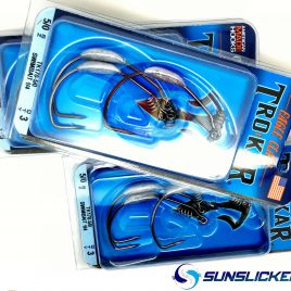 Weighted magnum swimbait hooks 3/0 3.5g
